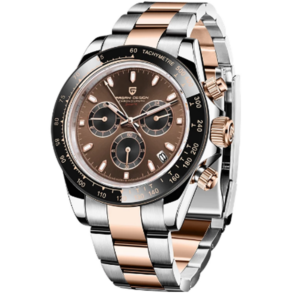 PAGANI DESIGN PD-1644 Chronograph Ceramic Bezel VK63 - variant