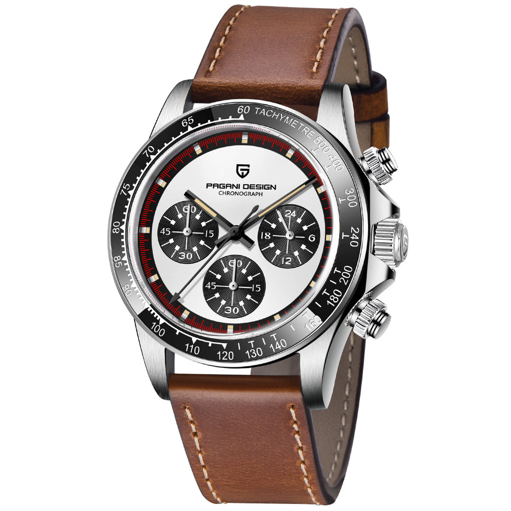 PAGANI DESIGN PD-1676 Chronograph Ceramic Bezel VK63
