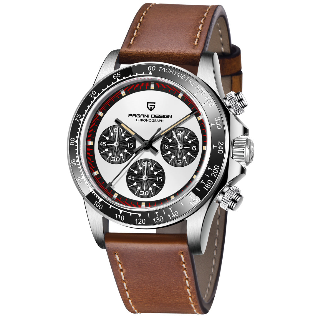 PAGANI DESIGN PD-1676 Chronograph Ceramic Bezel VK63