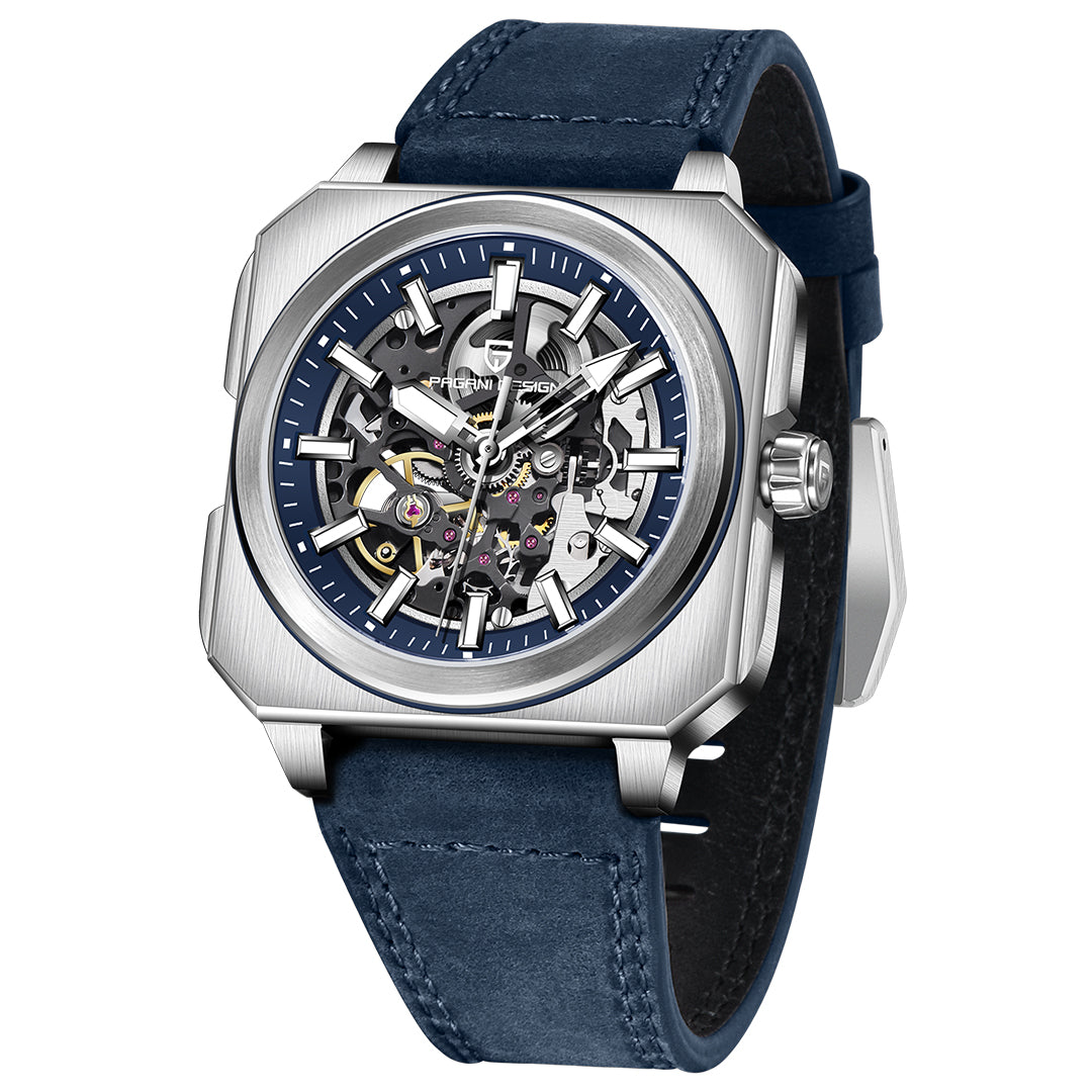 PAGANI DESIGN PD-1791 Skeleton Automatic Square 42mm - variant