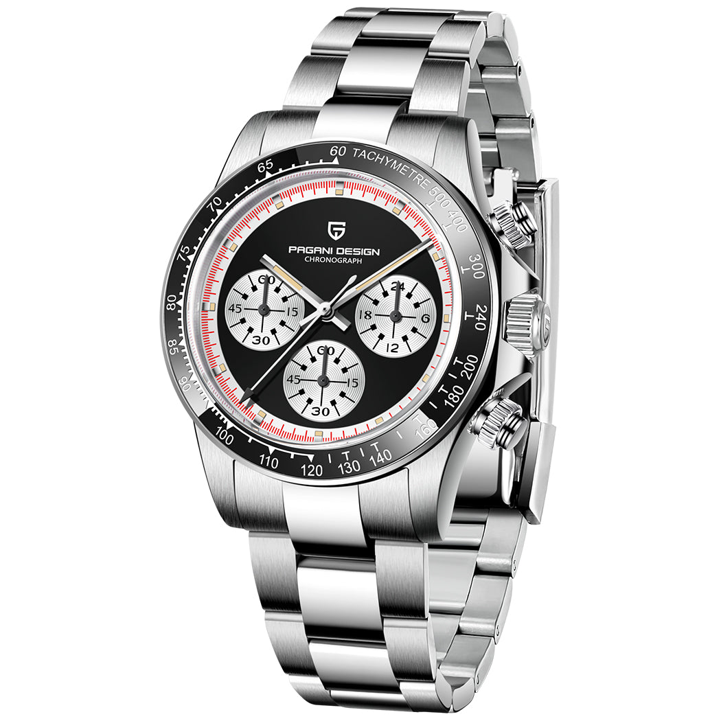 PAGANI DESIGN PD-1676 Chronograph Ceramic Bezel VK63 - variant