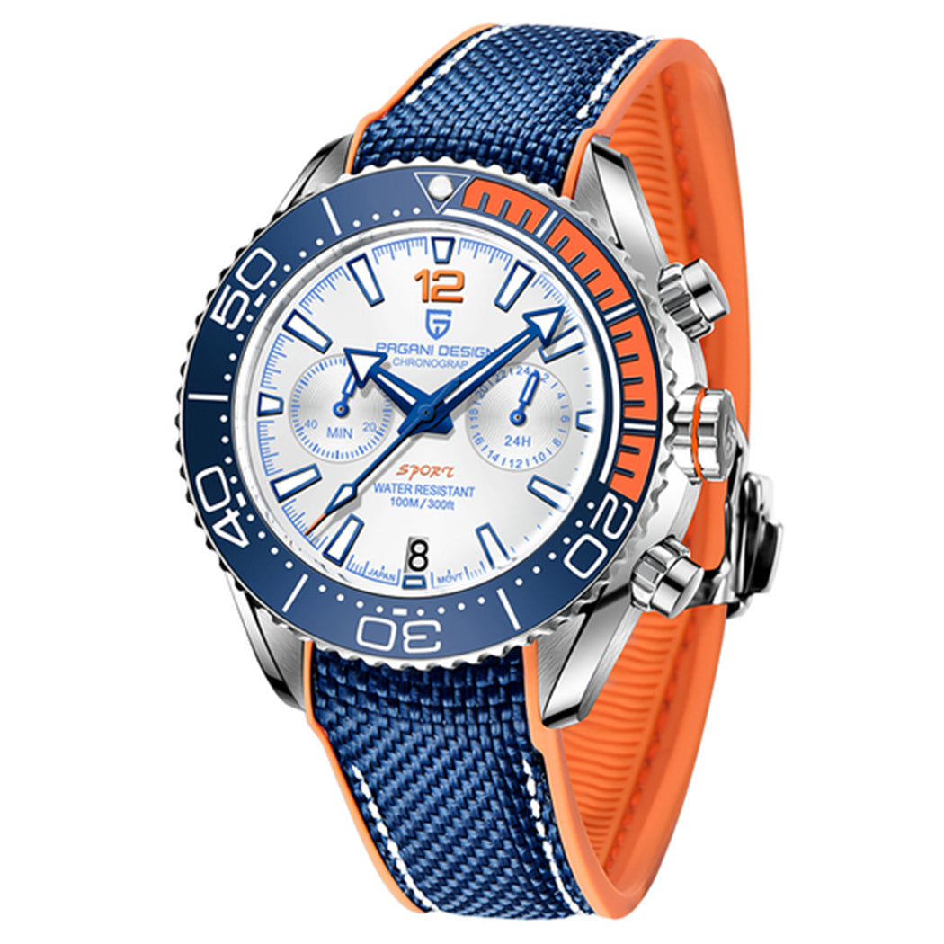 PAGANI DESIGN PD-1711 Chronograph Ceramic Bezel - variant