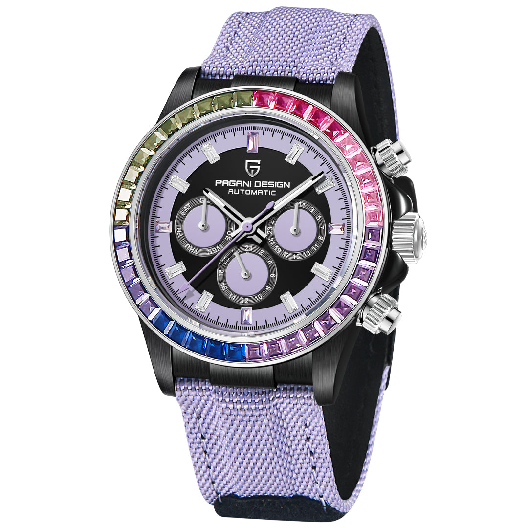 PAGANI DESIGN Automatic Rainbow Bezel HZ2196A 40mm - variant