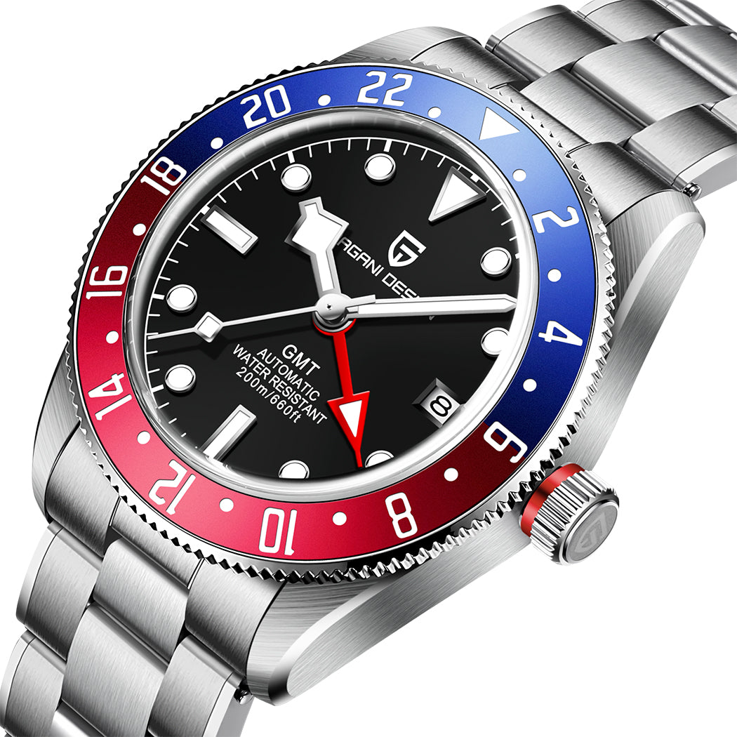 PAGANI DESIGN PD-1706 Black Bay Homage GMT Automatic 40mm - variant