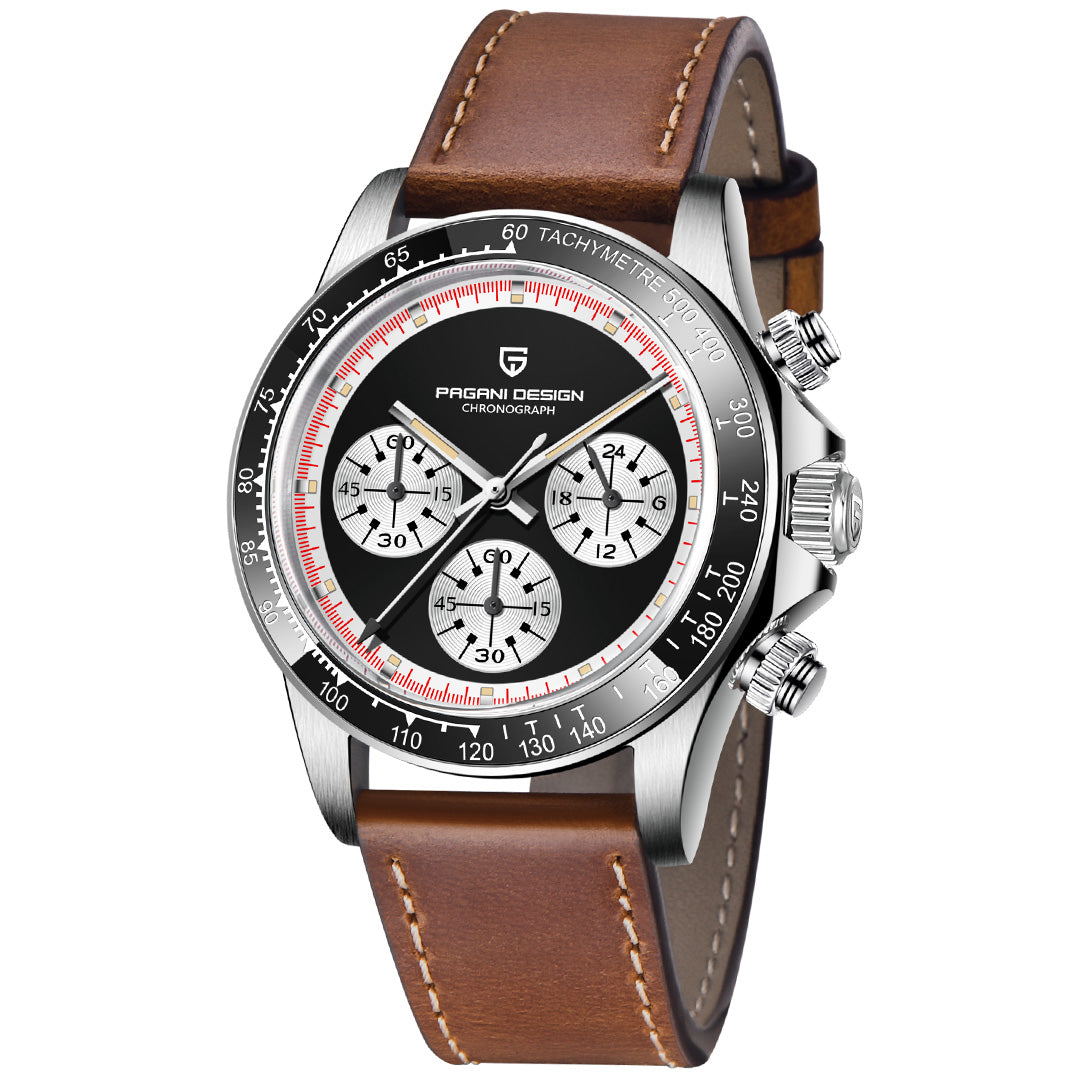 PAGANI DESIGN PD-1676 Chronograph Ceramic Bezel VK63 - variant