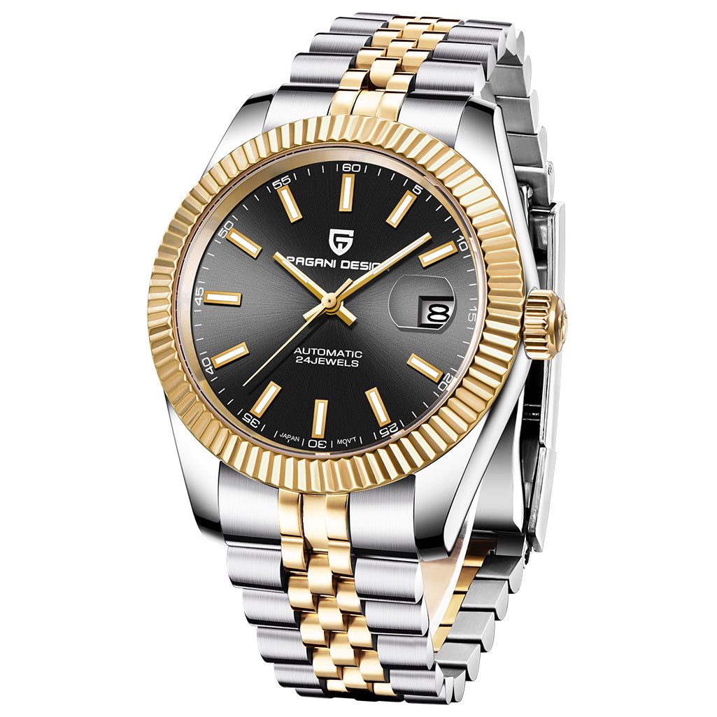 Datejust Homage Watch | PAGANI DESIGN — Rolex Datejust Alternative