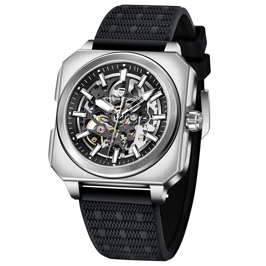 PAGANI DESIGN PD-1791 Skeleton Automatic Square 42mm - variant