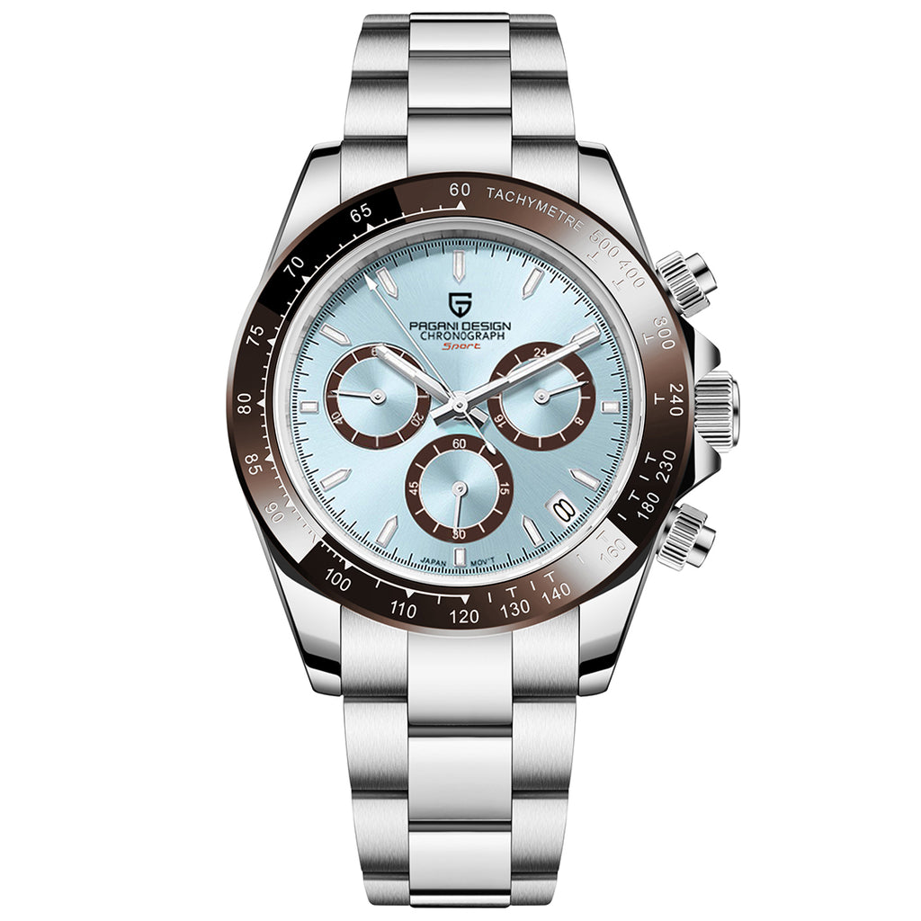 PAGANI DESIGN PD-1644 Chronograph Ceramic Bezel VK63