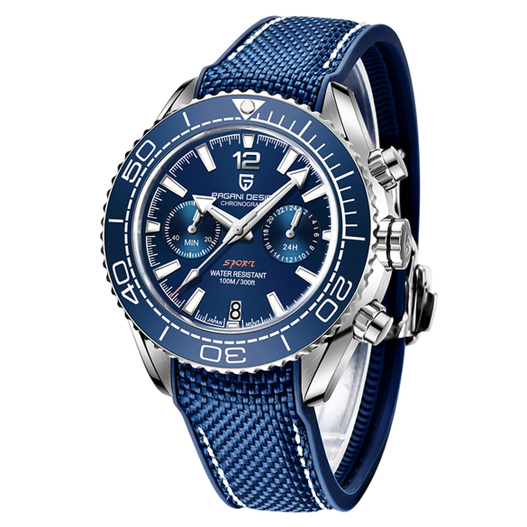 PAGANI DESIGN PD-1711 Chronograph Ceramic Bezel - variant