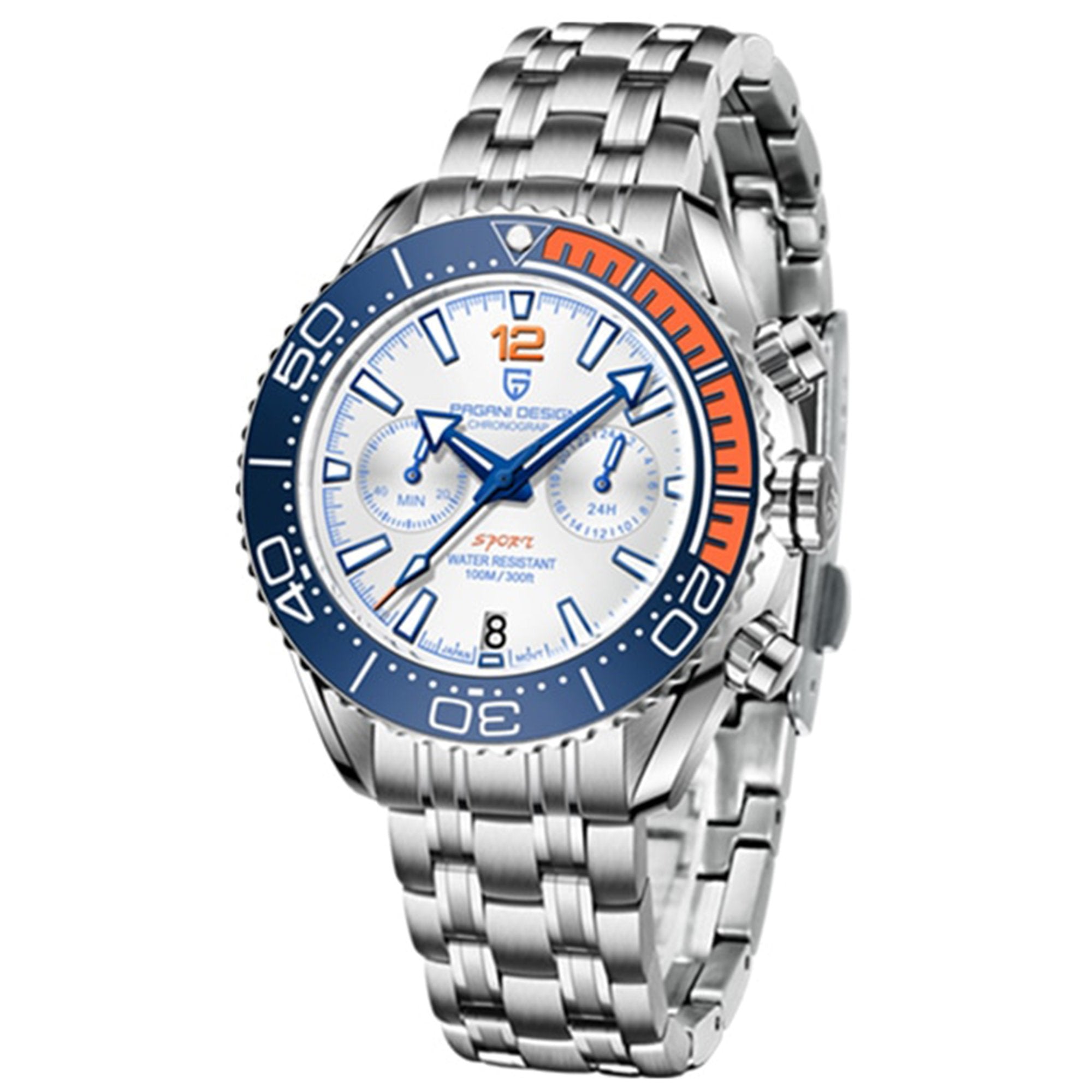 PAGANI DESIGN PD-1711 Chronograph Ceramic Bezel - variant