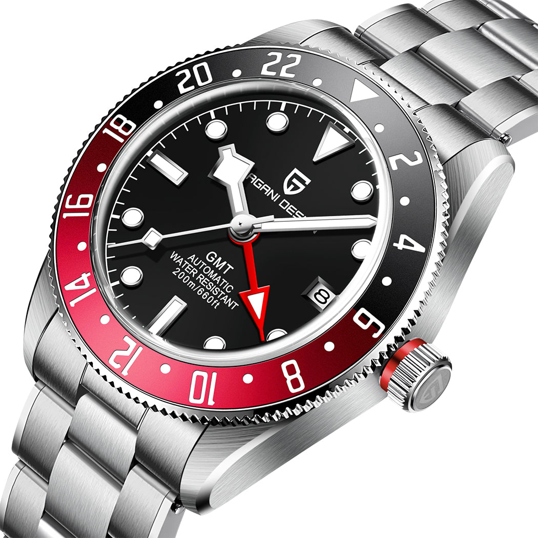PAGANI DESIGN PD-1706 Black Bay Homage GMT Automatic 40mm - variant