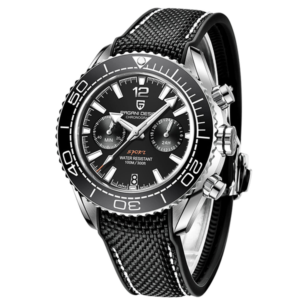 PAGANI DESIGN PD-1711 Chronograph Ceramic Bezel - variant