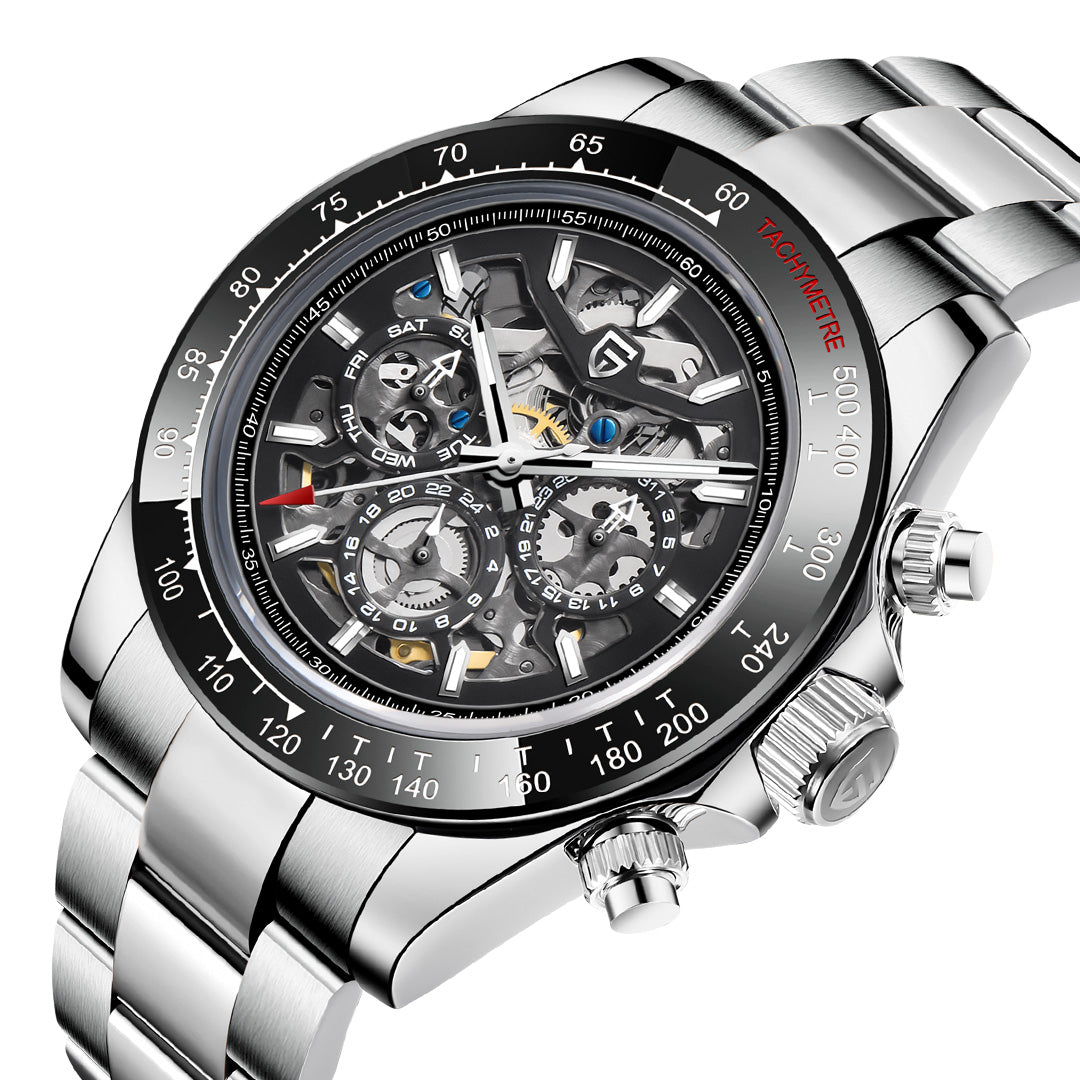 PAGANI DESIGN PD-1777 Skeleton Automatic 40mm - variant