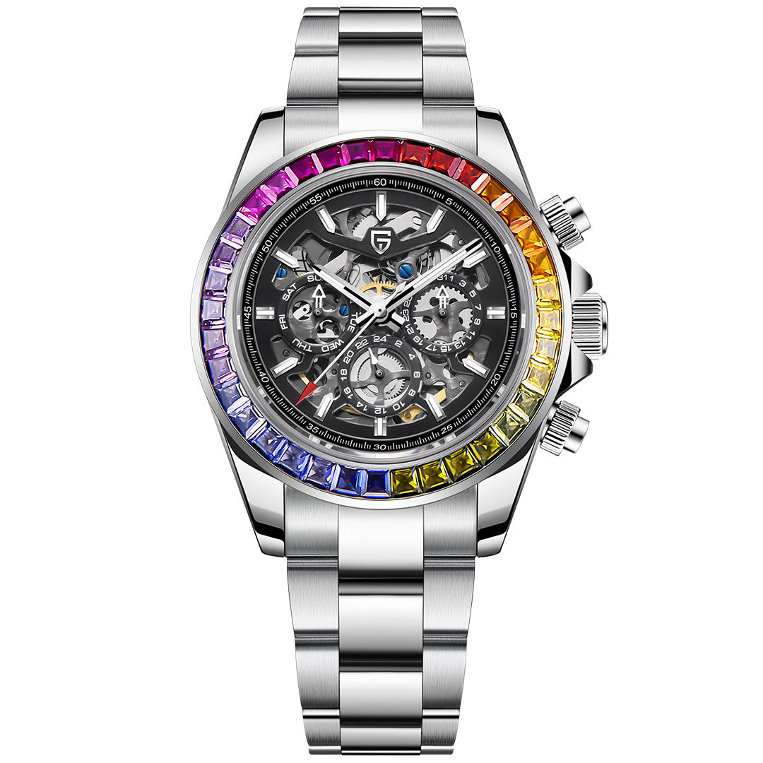 PAGANI DESIGN PD-1777 Skeleton Automatic 40mm
