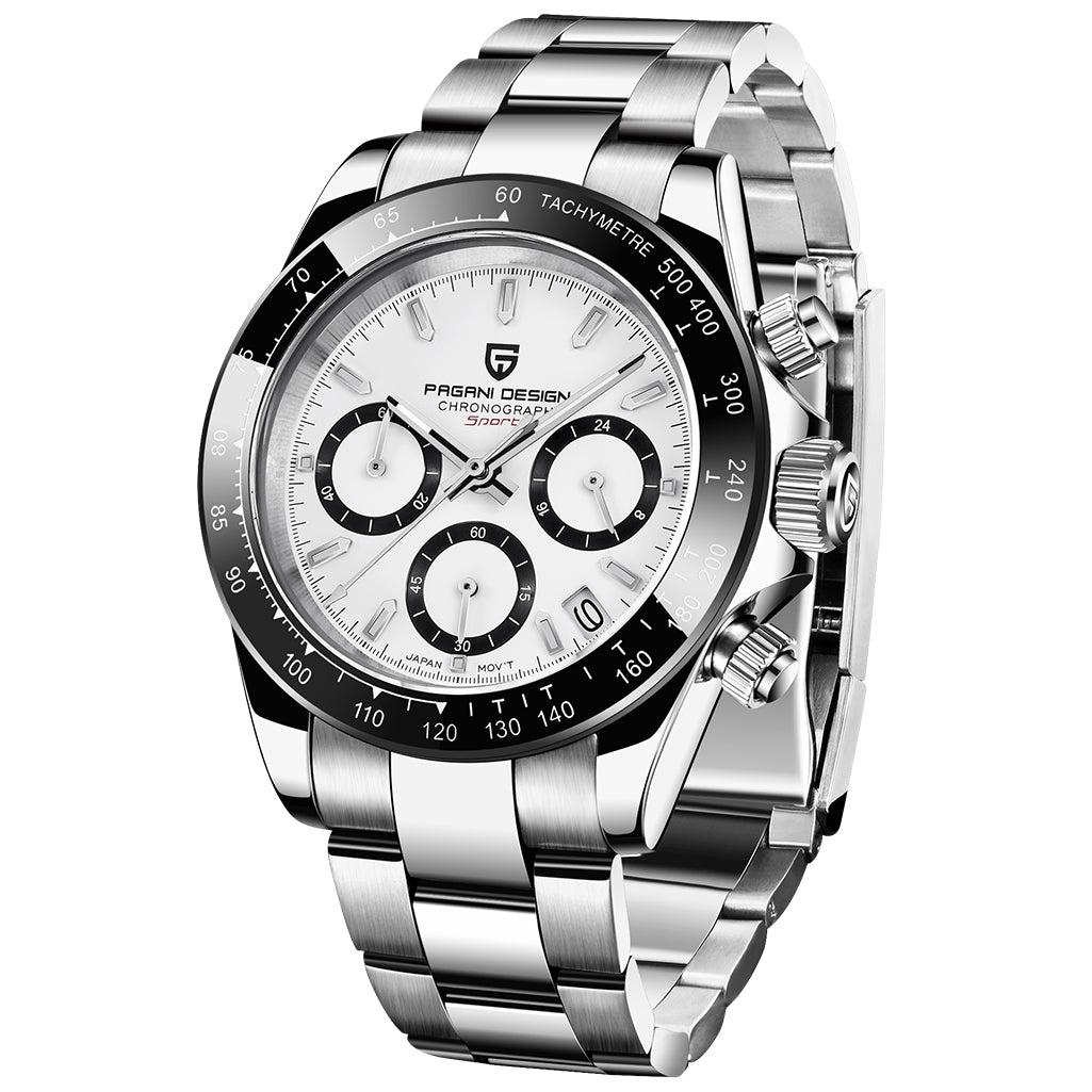 PAGANI DESIGN PD-1644 Chronograph Ceramic Bezel VK63 - variant