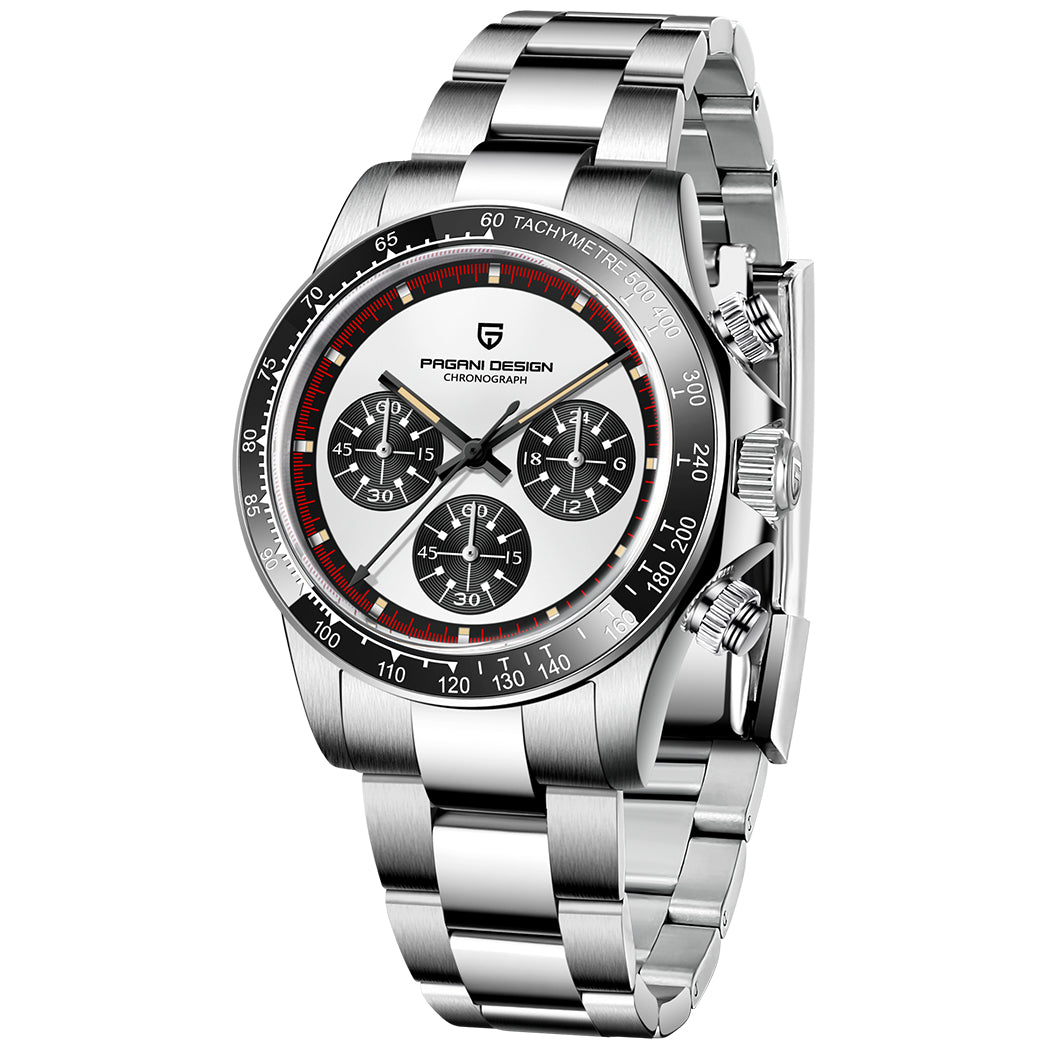 PAGANI DESIGN PD-1676 Chronograph Ceramic Bezel VK63 - variant